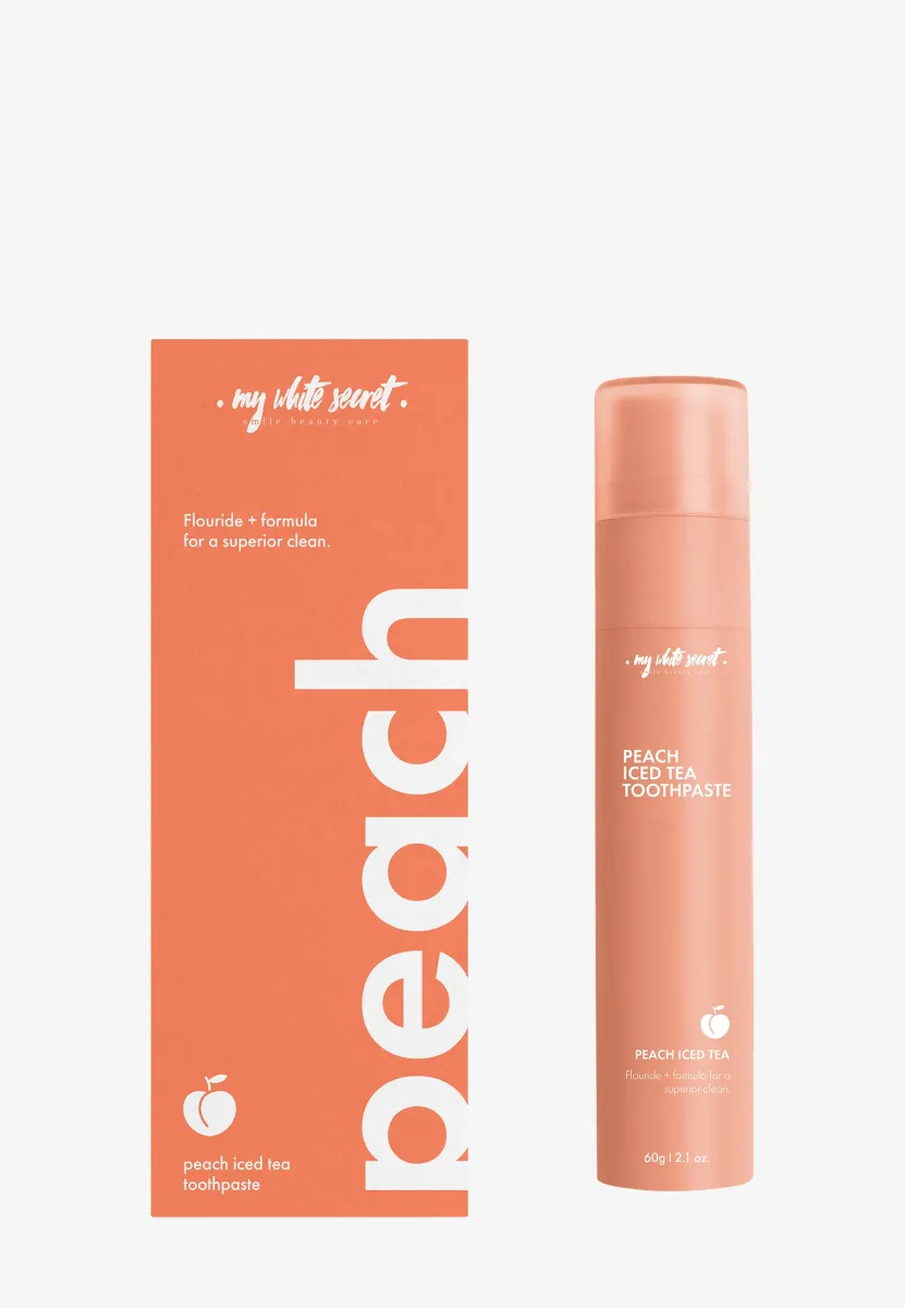 VEGAN FLAVOURED TOOTHPASTE - Zahnpasta - peach