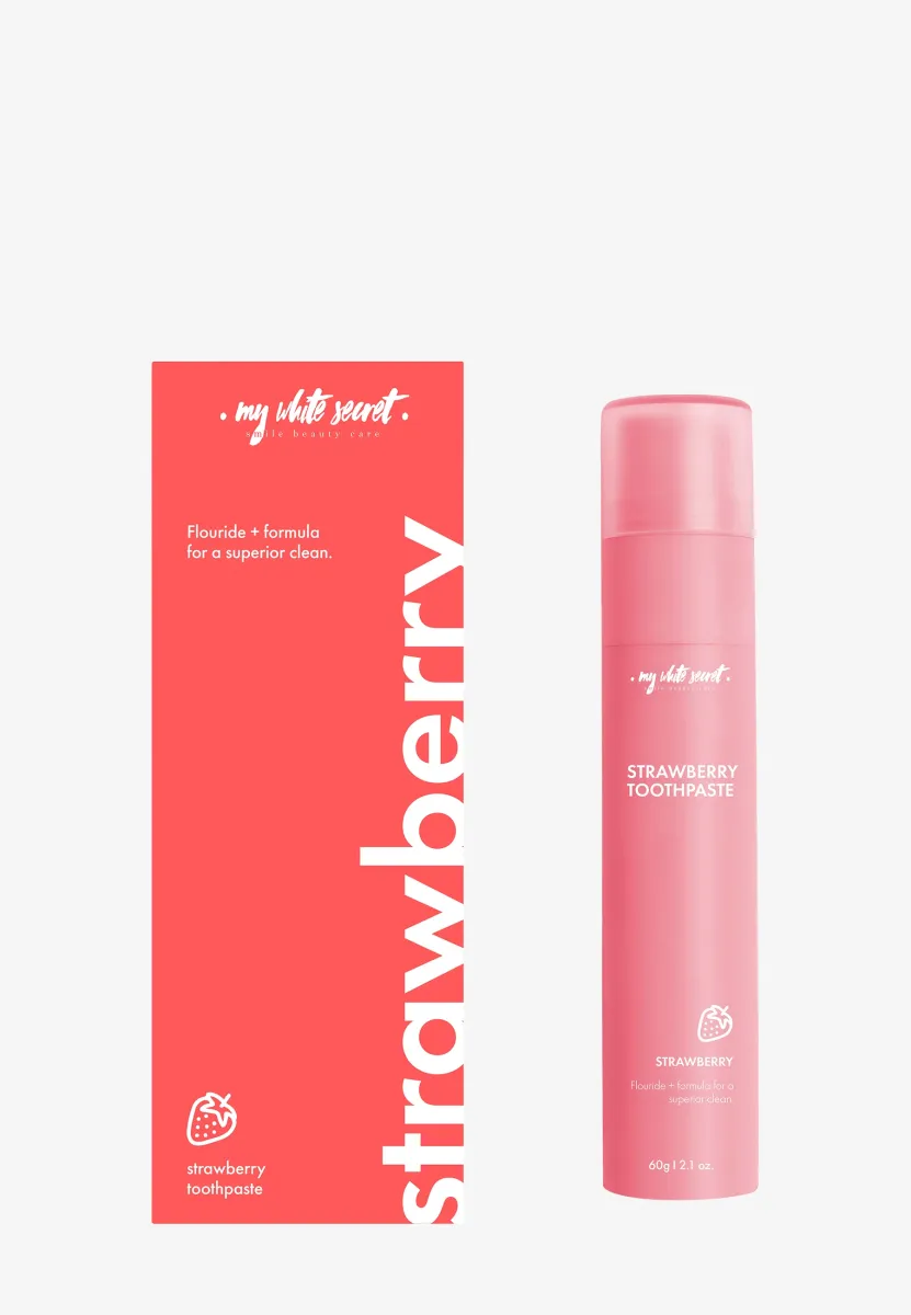 VEGAN FLAVOURED TOOTHPASTE - Zahnpasta - strawberry