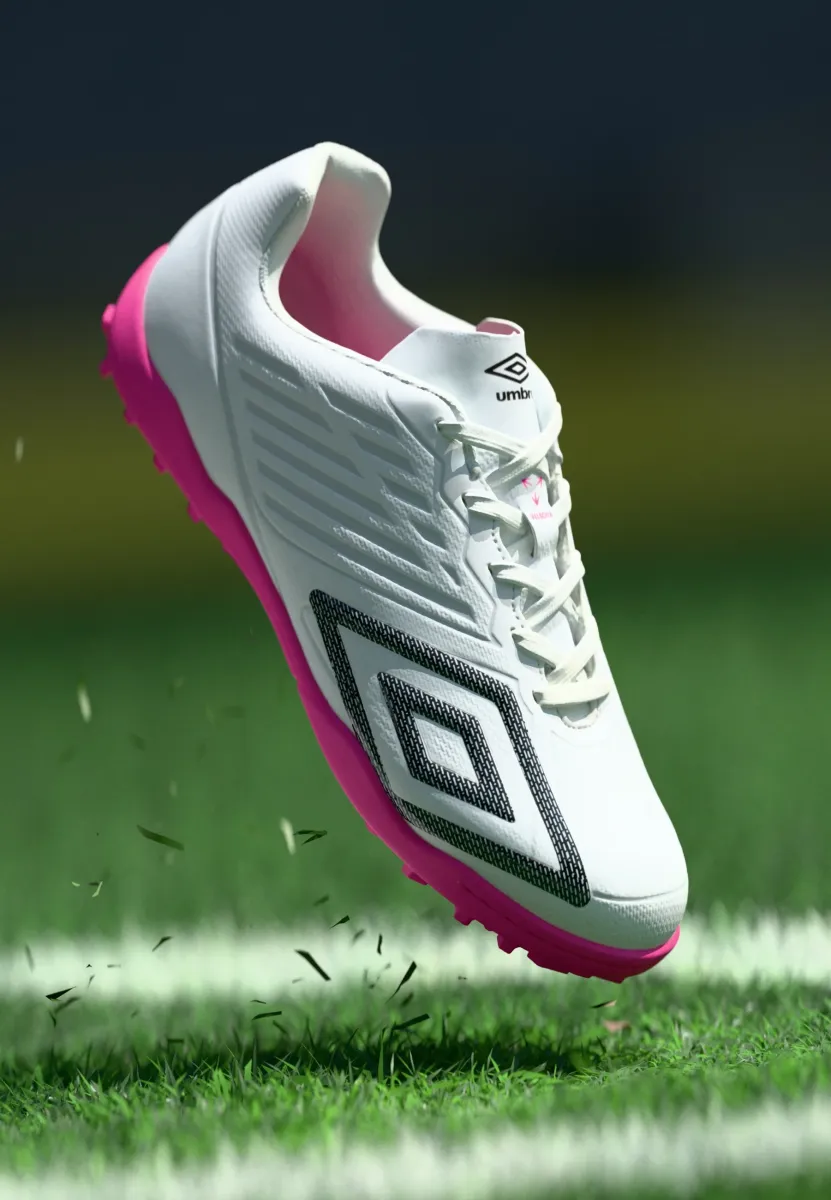 VELOCITA DECIMO SQUAD TF - Rasen-Fußballschuhe - white/black/pink glo