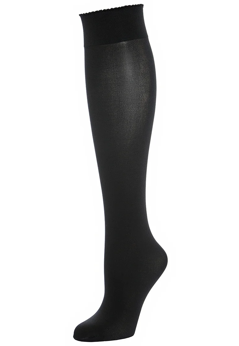 VELVET 50 - Kniestrümpfe - black