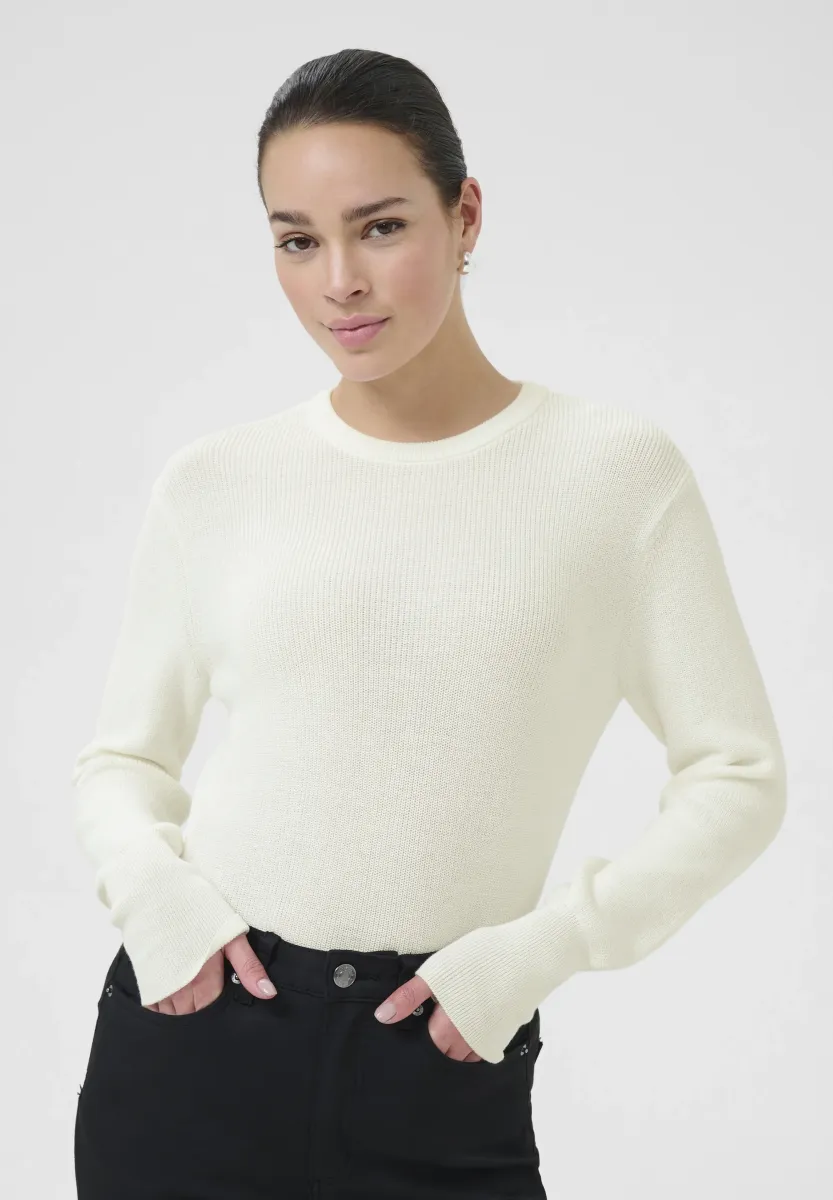 VERA - Strickpullover - chalk