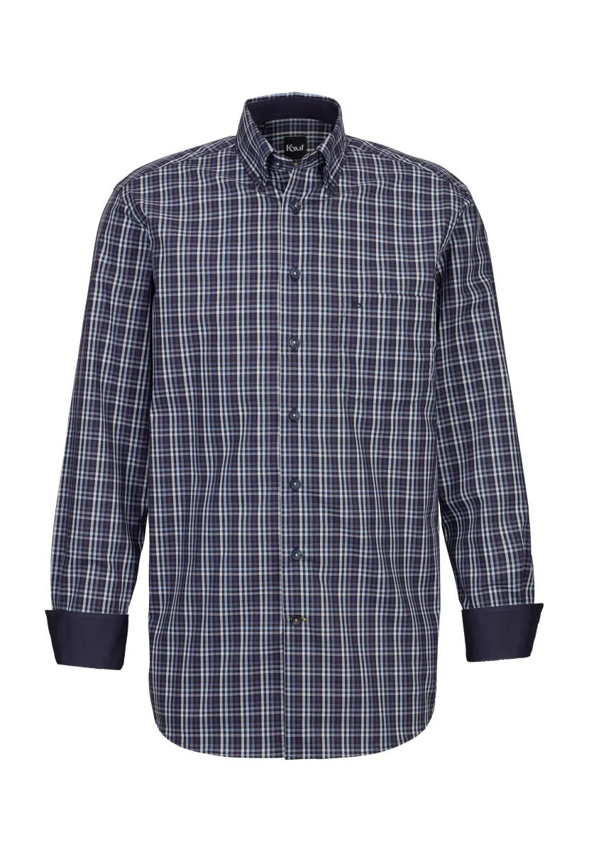 VERONA BUTTON DOWN LANGARM  - Hemd - blue