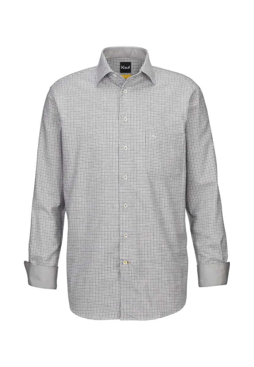 VERONA LANGARM MODERN  - Hemd - light grey