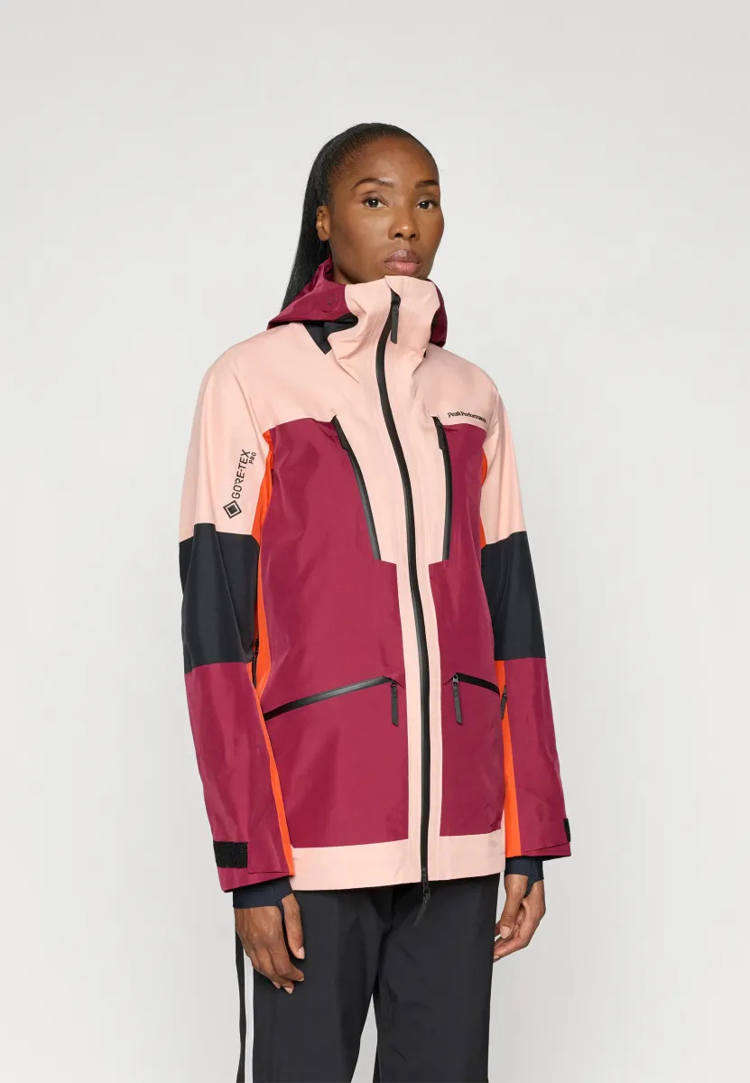 VERTICAL GORE-TEX PRO JACKET - Snowboardjacke - peach fuzz/vertical zenith