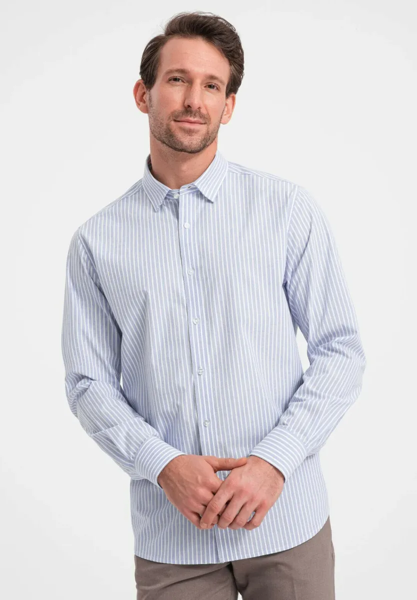 VERTICAL STRIPED  - Hemd - light blue