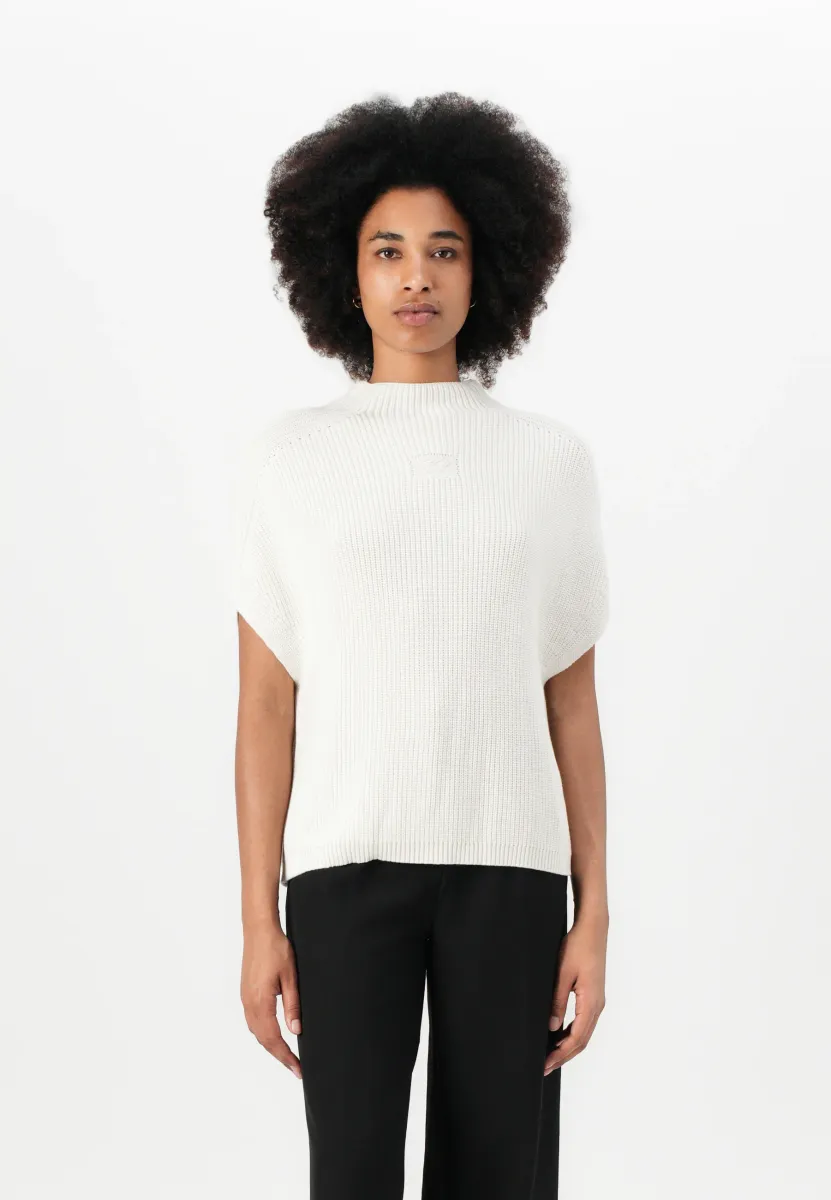 VEST - Strickpullover - cannoli cream