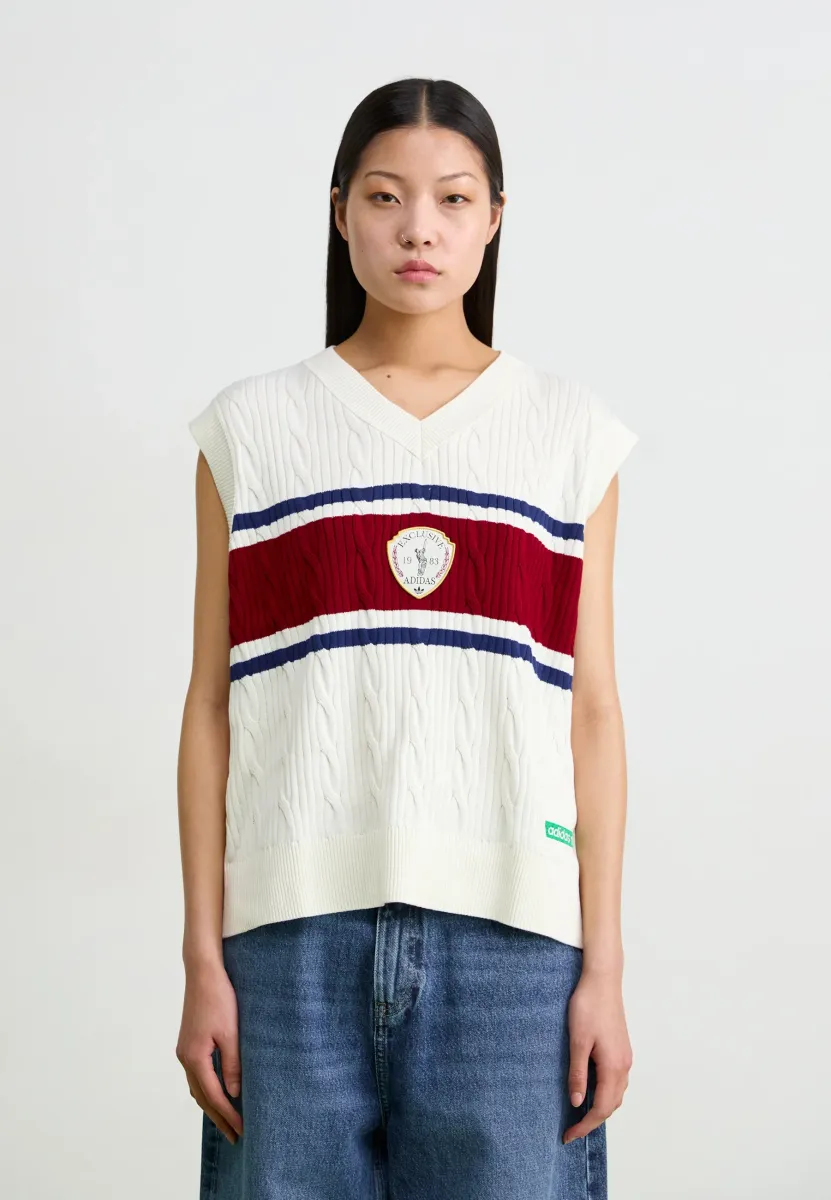 VEST - Strickpullover - off white
