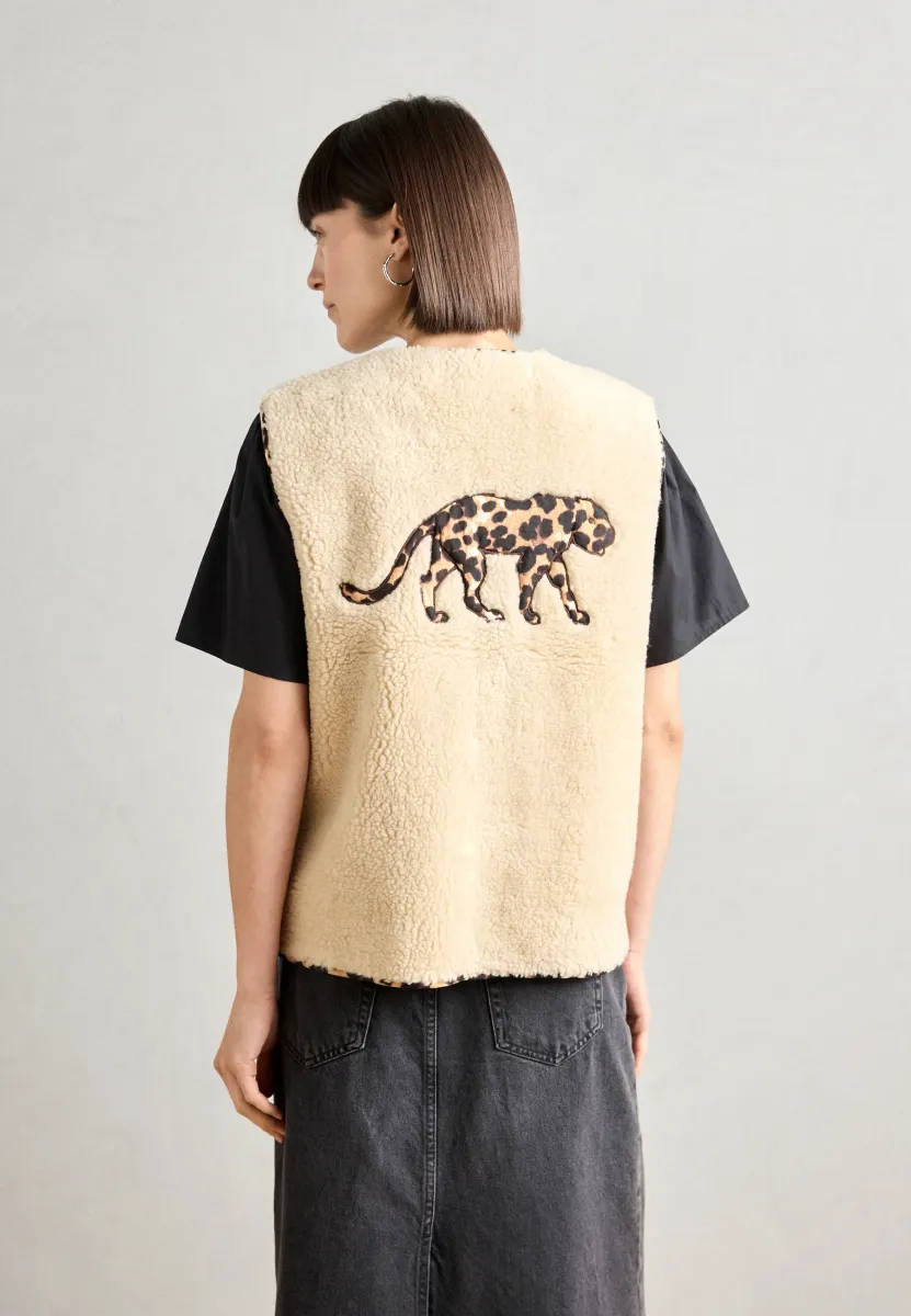 VEST - Weste - beige