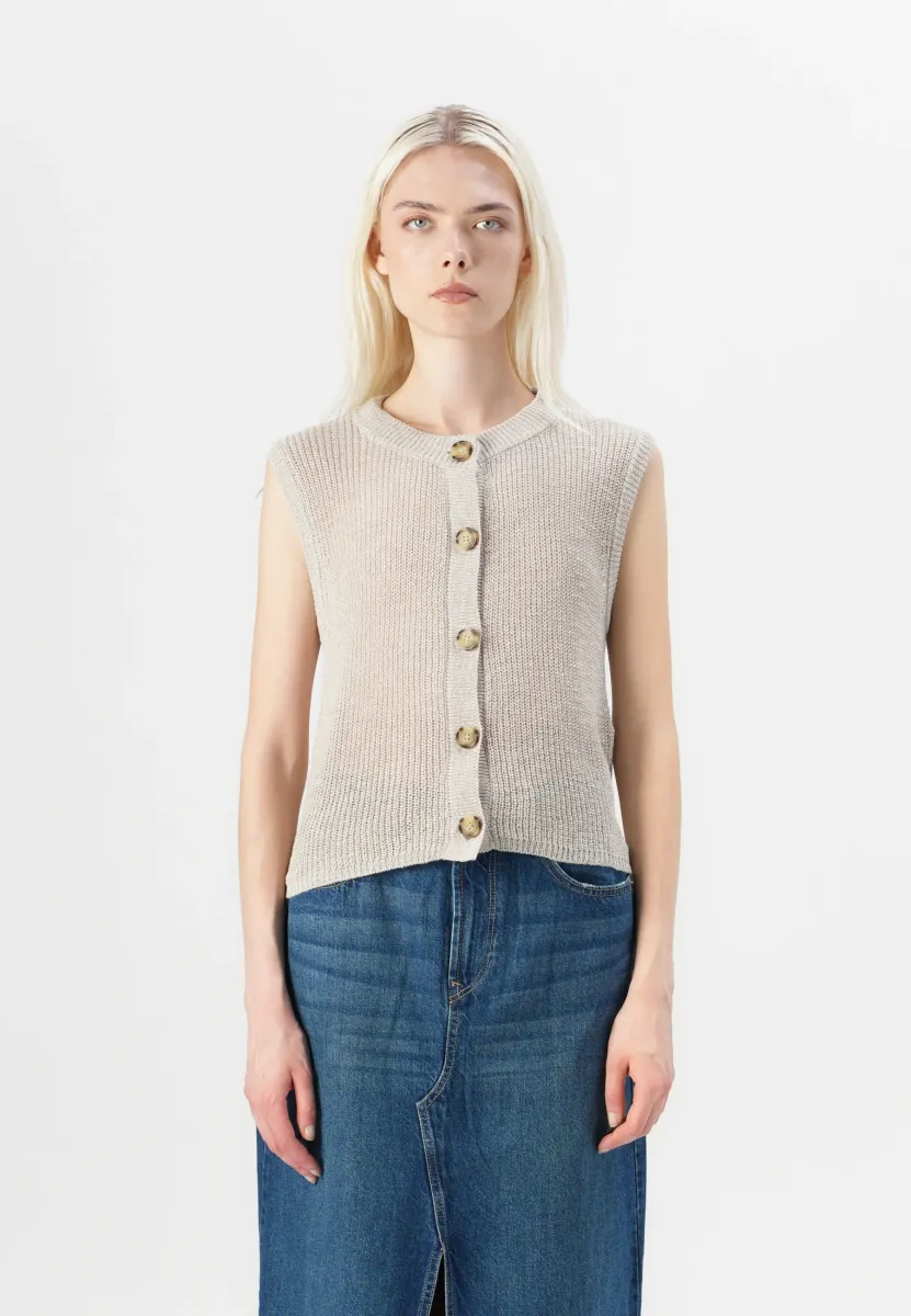 VEST  - Weste - beige