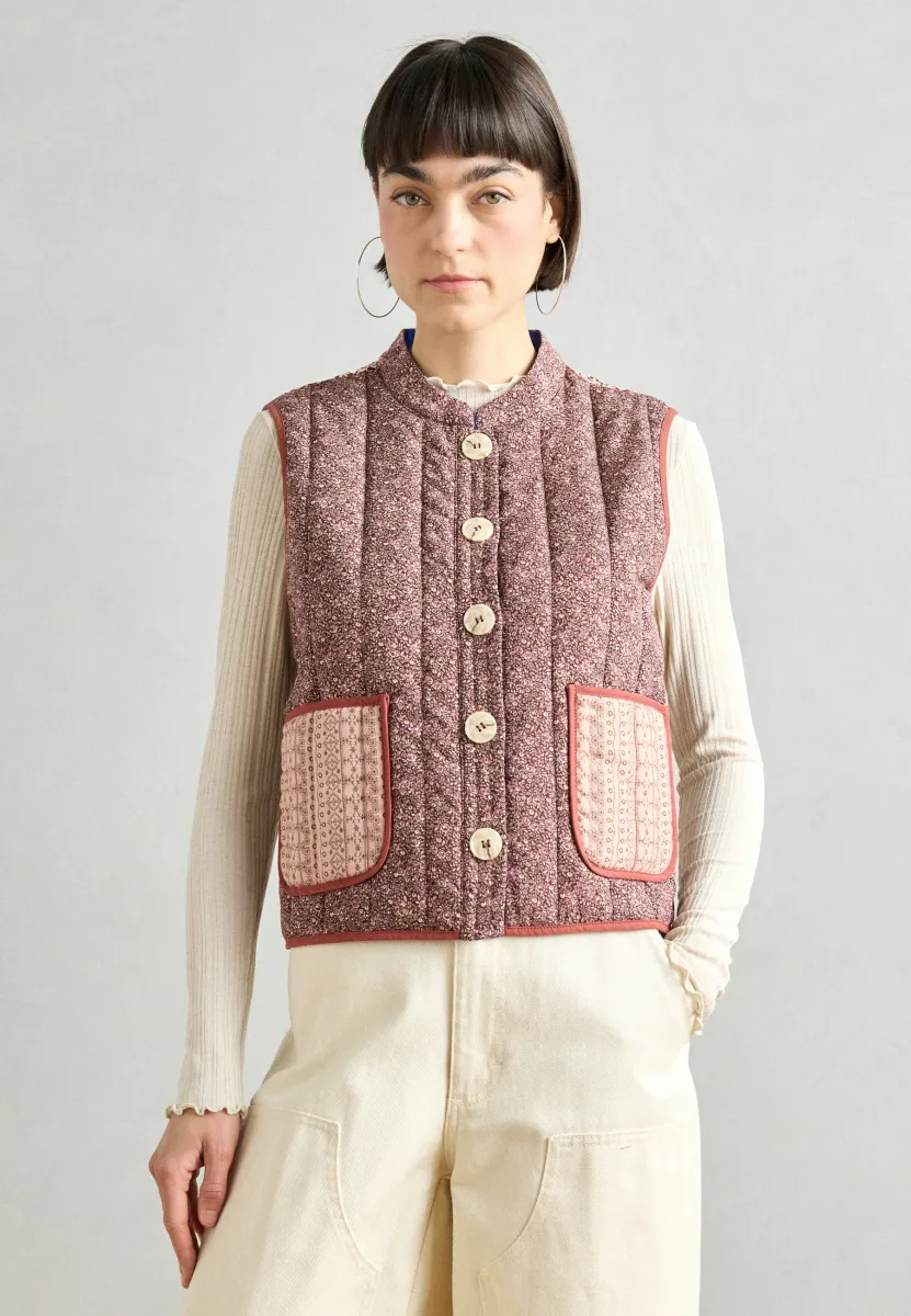 VEST - Weste - berry