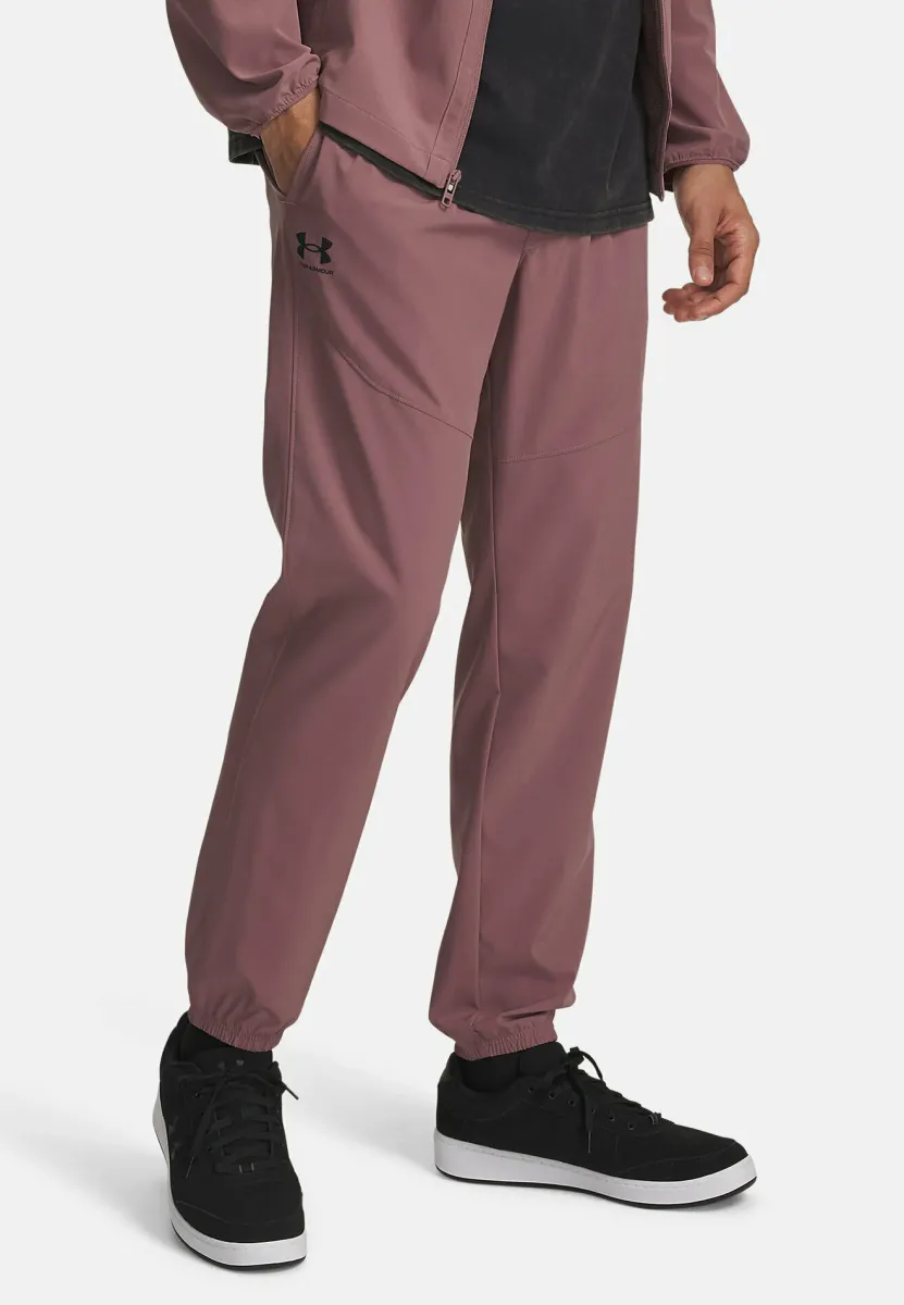 VIBE - Jogginghose - maroon mist