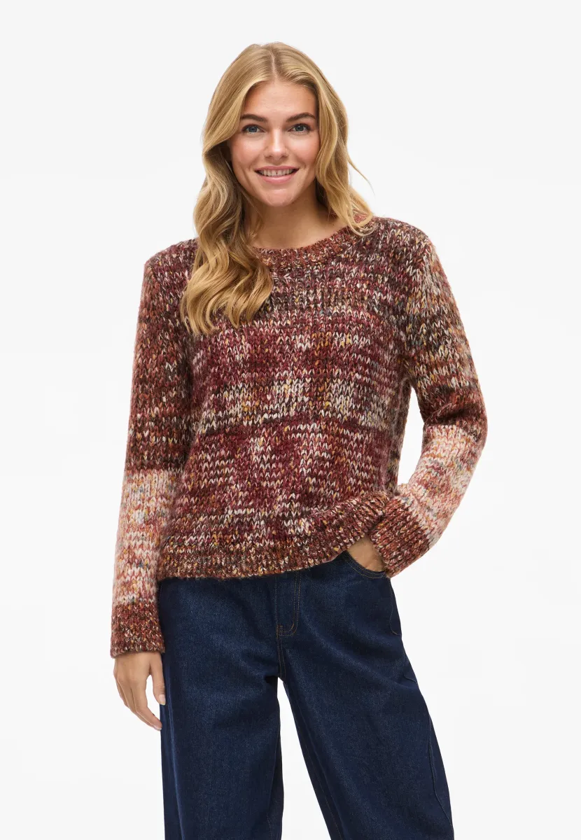 VICHEA BOATNECK - Strickpullover - fig