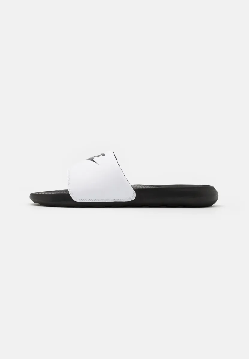 VICTORI ONE SLIDE UNISEX - Pantolette flach - black/white