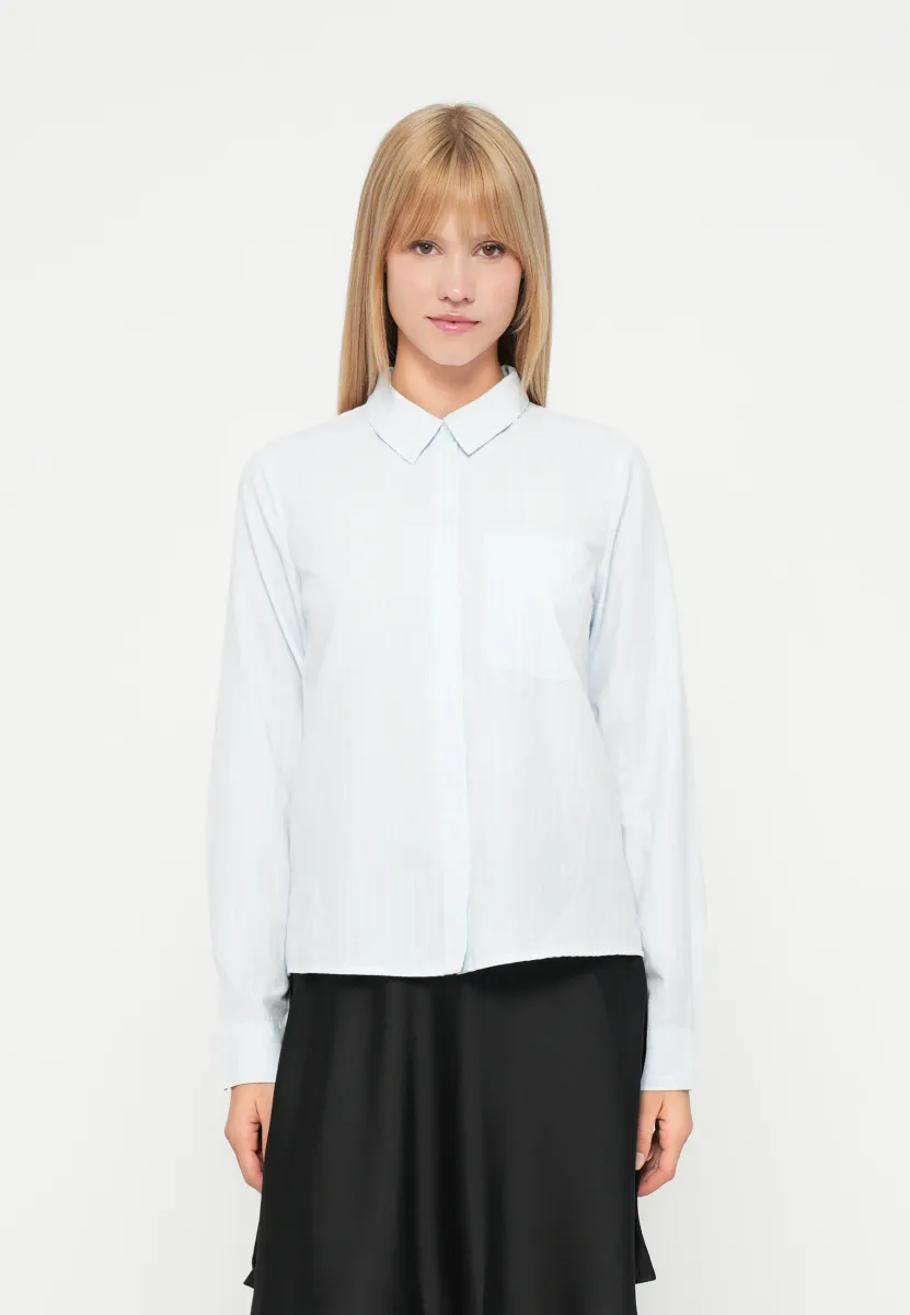 VIDARMA REGULAR SHIRT - Hemdbluse - nantucket breeze/bright white