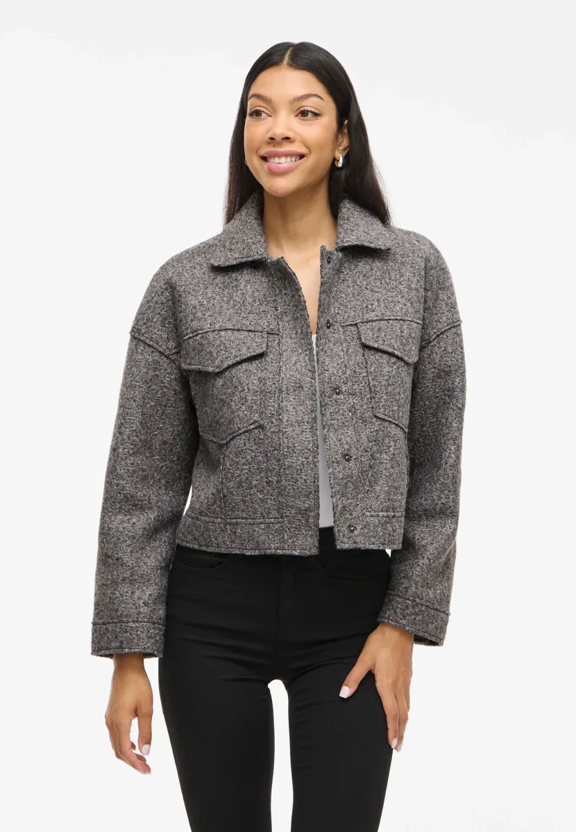 VIFRANCA - Übergangsjacke - medium grey melange