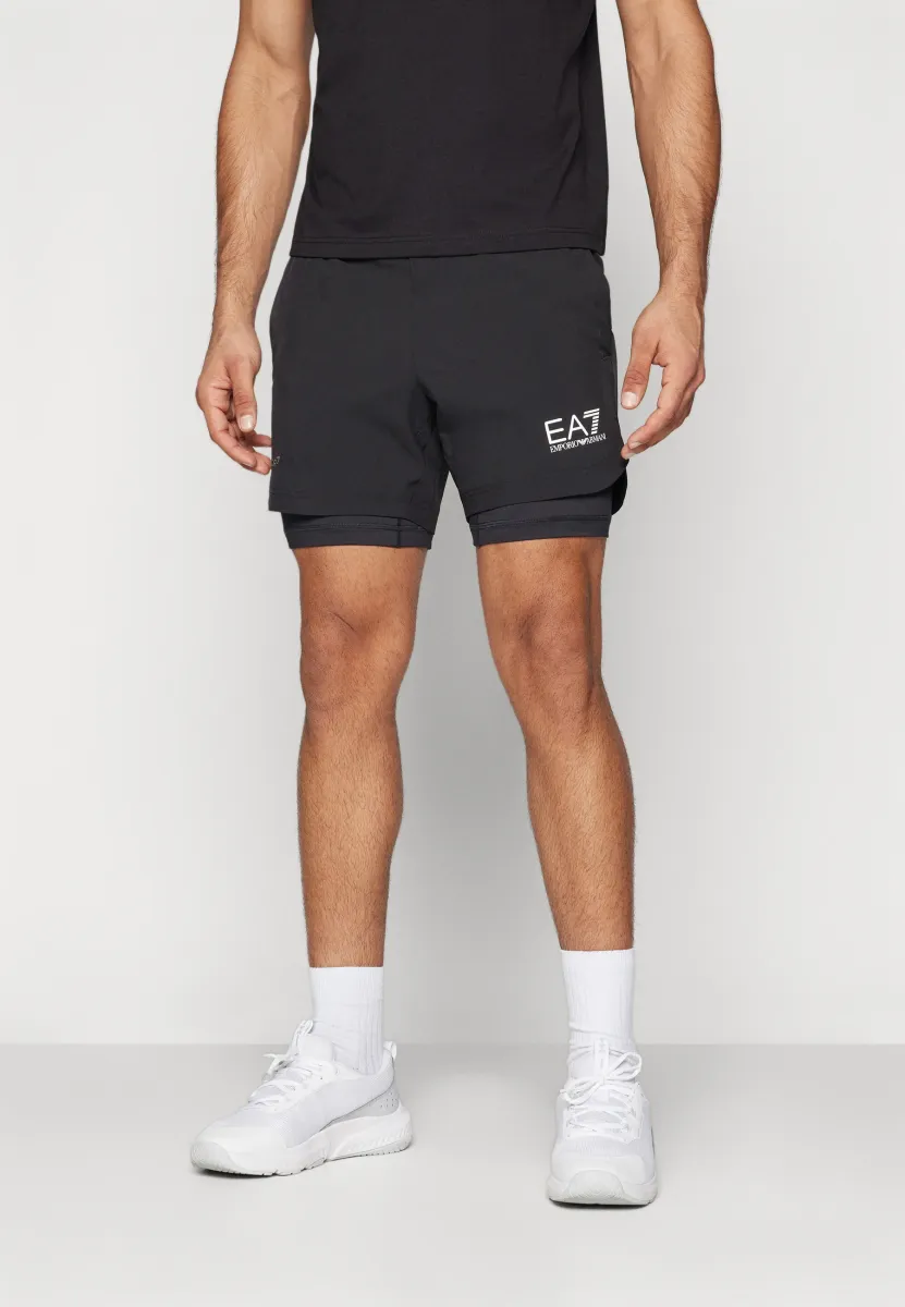 VIGOR7 SHORTS - 2-in-1 Shorts - black