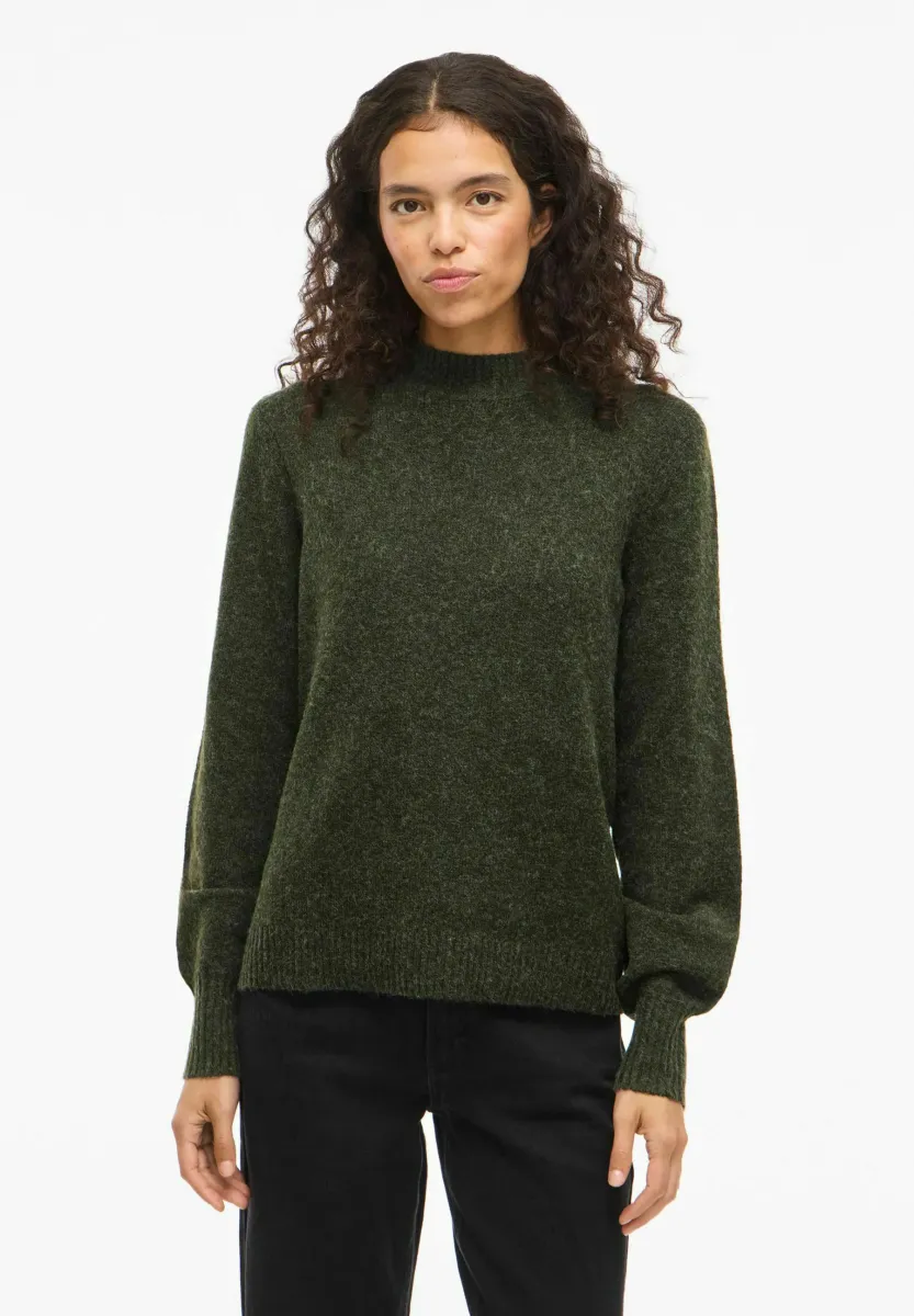 VIHANNA BALLOON  - Strickpullover - forest night