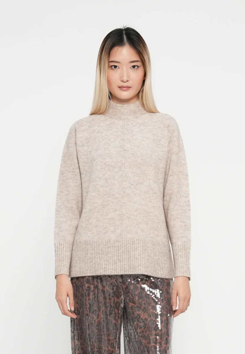 VIJAKIA  - Strickpullover - natural melange