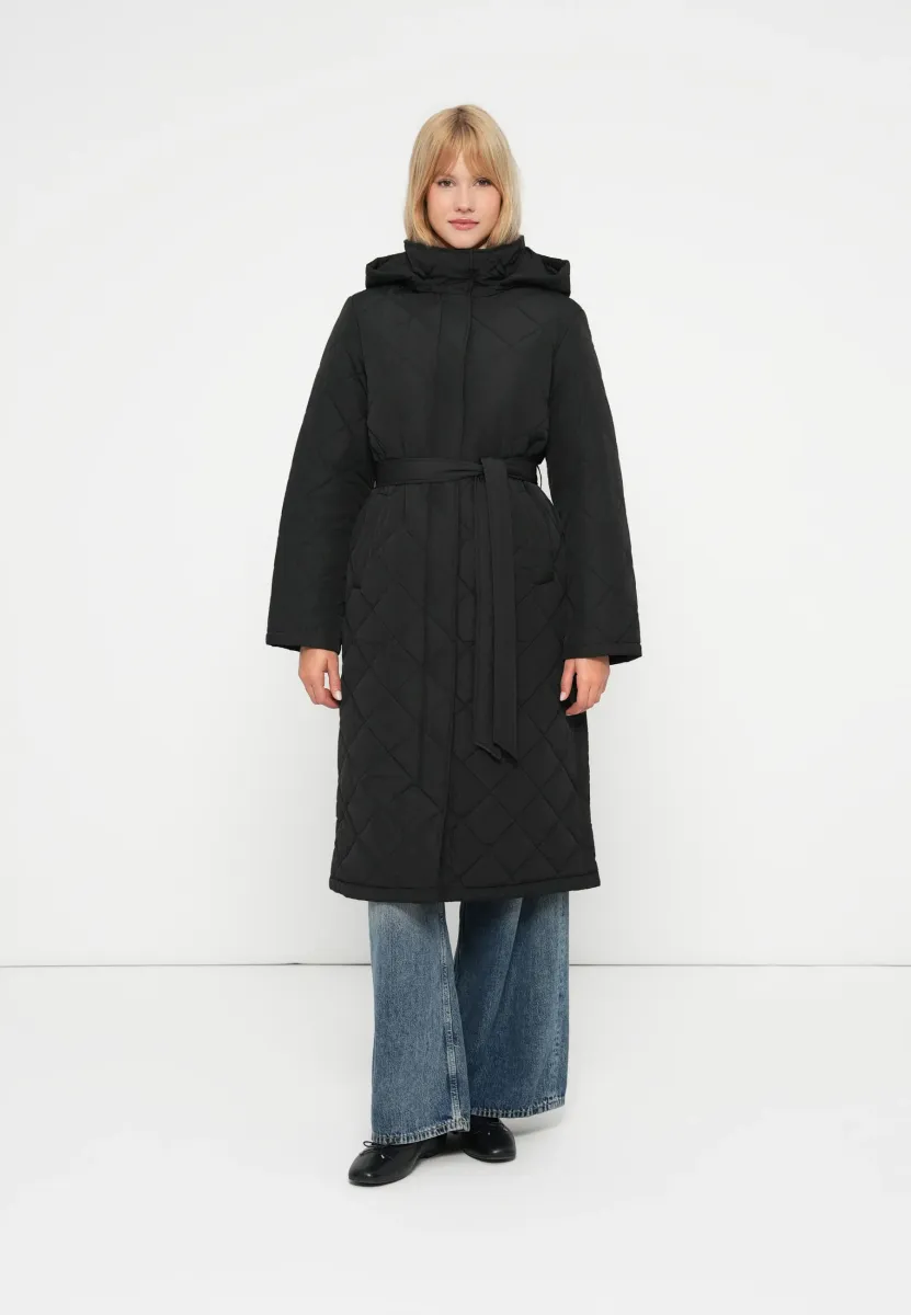 VIKANTE - Wintermantel - black