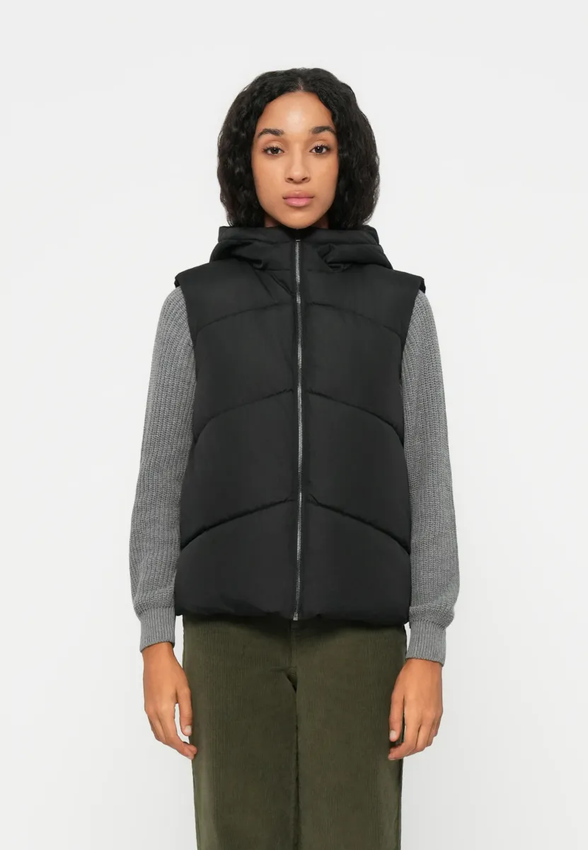 VIKARLA NEW PUFFER VEST - Weste - black