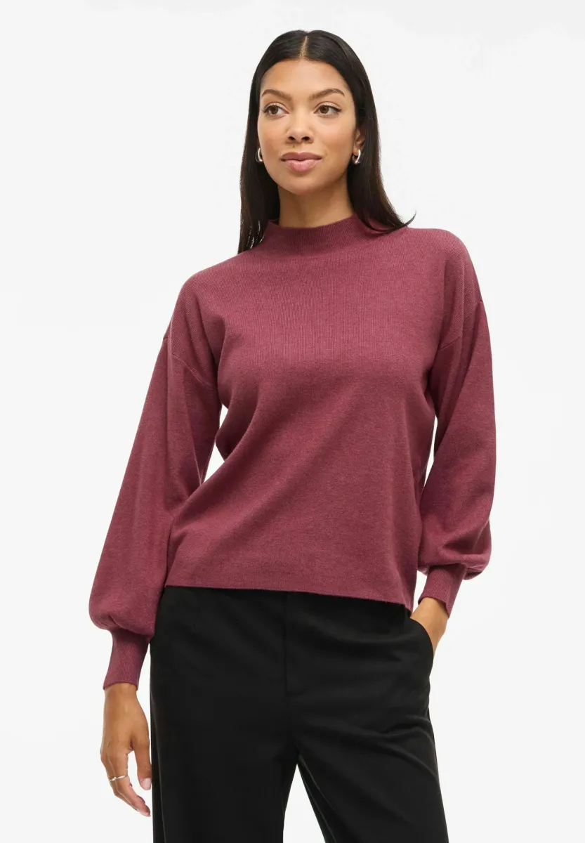 VIKERRY STEHKRAGEN - Strickpullover - dry rose