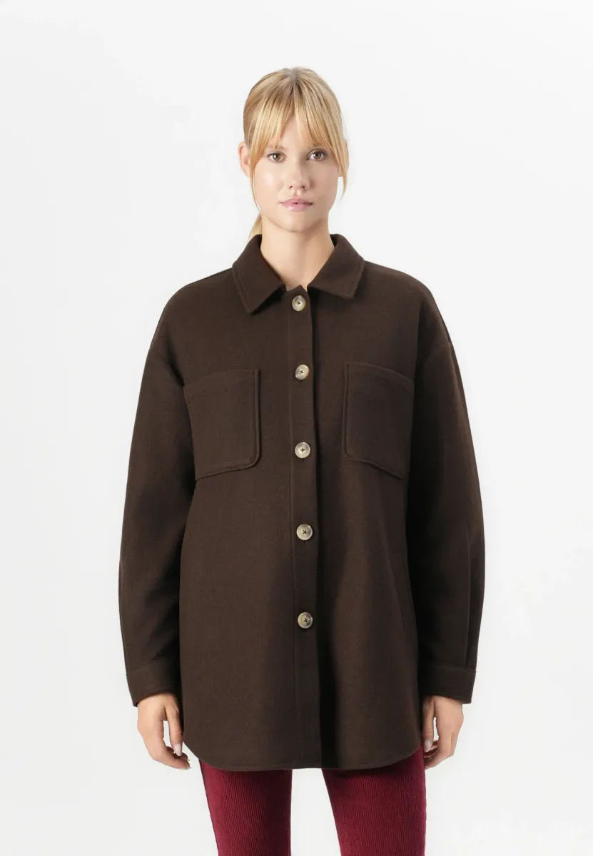 VIKIMMI JACKET - Leichte Jacke - coffee bean