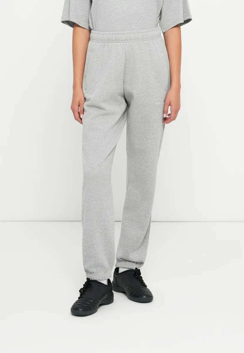 VILLA HIGH WAISTED - Jogginghose - grey/white