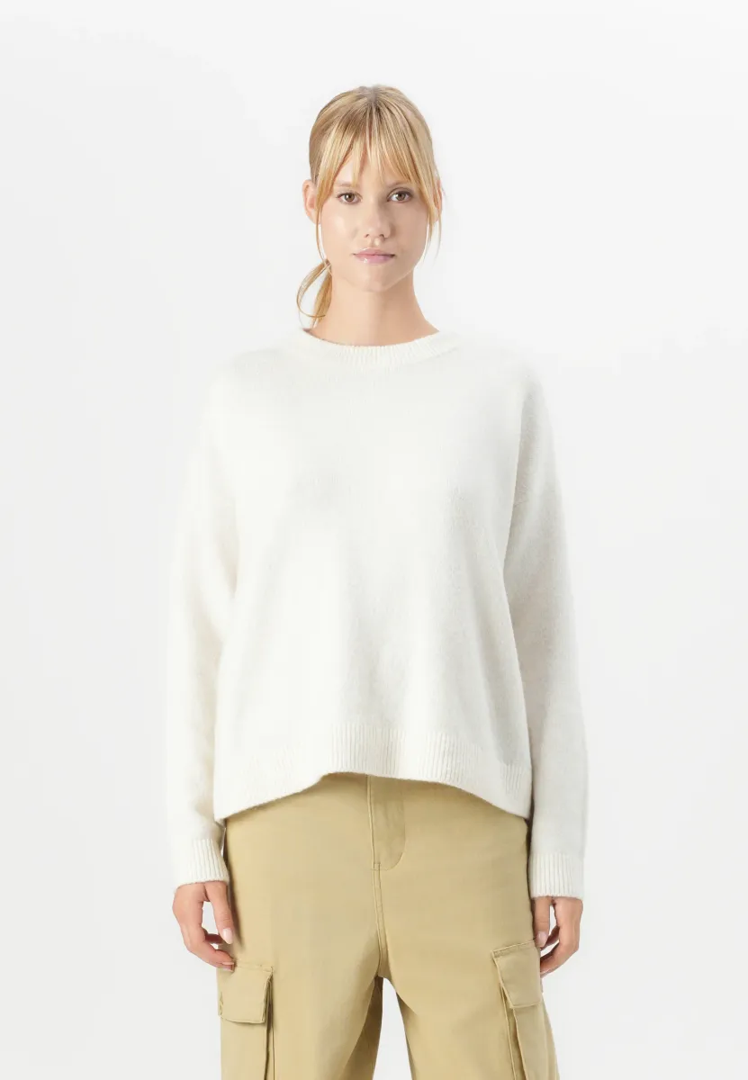 VILOLO O NECK PULLOVER - Strickpullover - birch