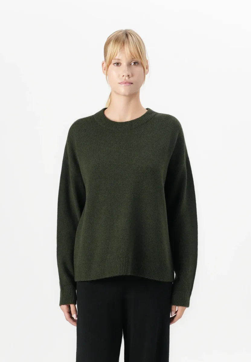 VILOLO O NECK PULLOVER - Strickpullover - deep depths