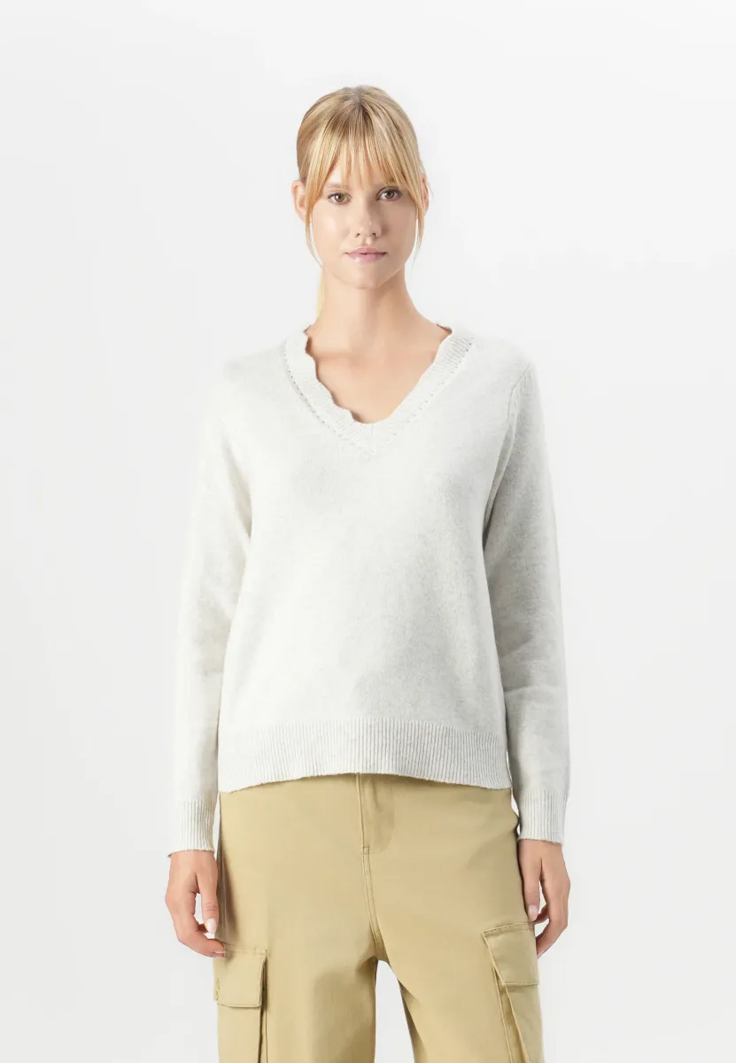 VINIKOLINA - Strickpullover - super light natural
