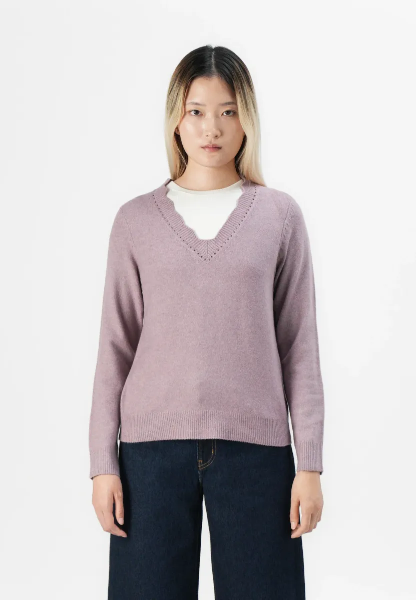 VINIKOLINA - Strickpullover - toadstool