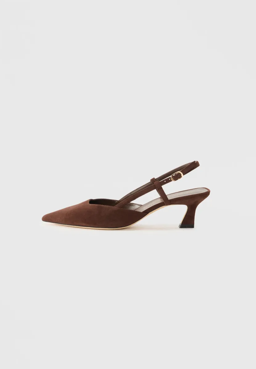 VINNIE - High Heel Pumps - walnut