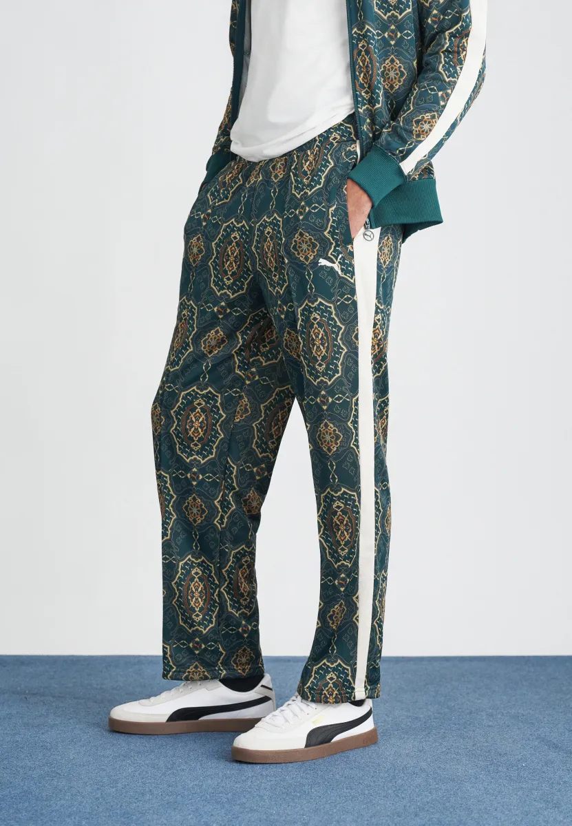 VINTAGE RELAXED TRACK PANTS  - Jogginghose - green terrain