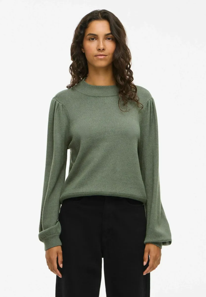 VIRIL BALLOON - Strickpullover - laurel wreath