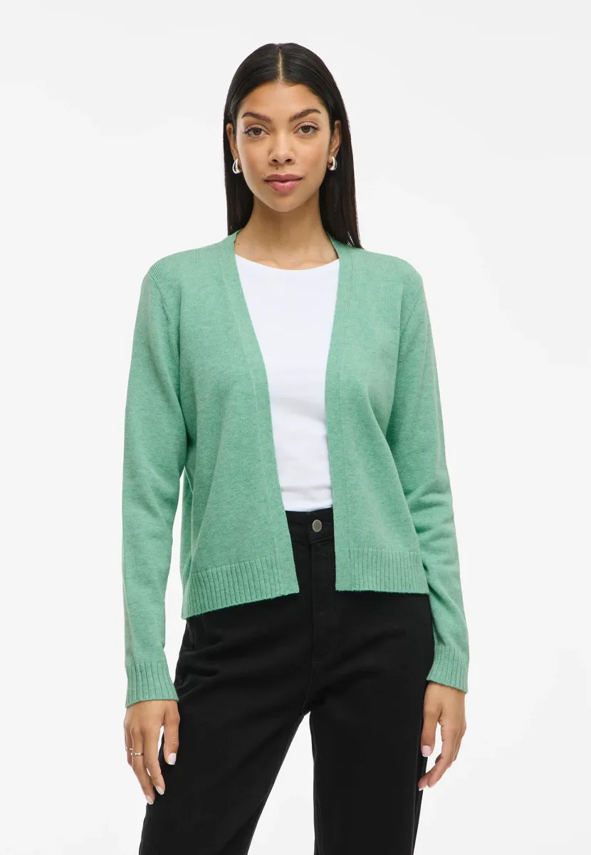 VIRIL-NOOS - Strickjacke - winter green