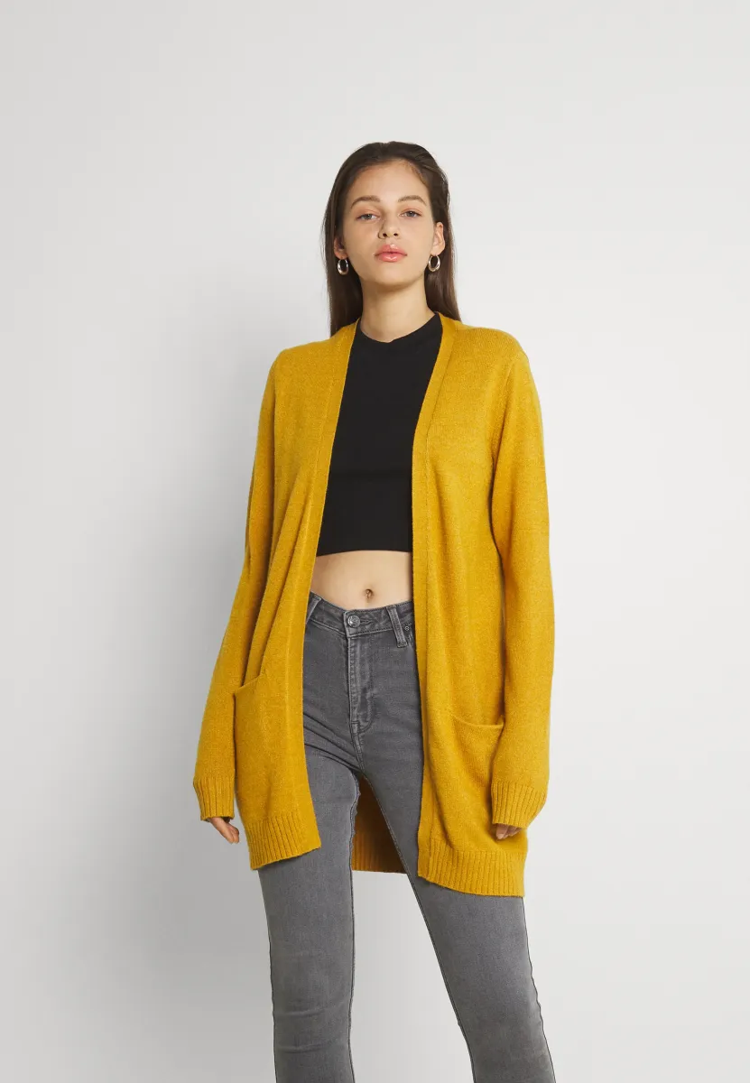 VIRIL OPEN CARDIGAN - Strickjacke - chai tea