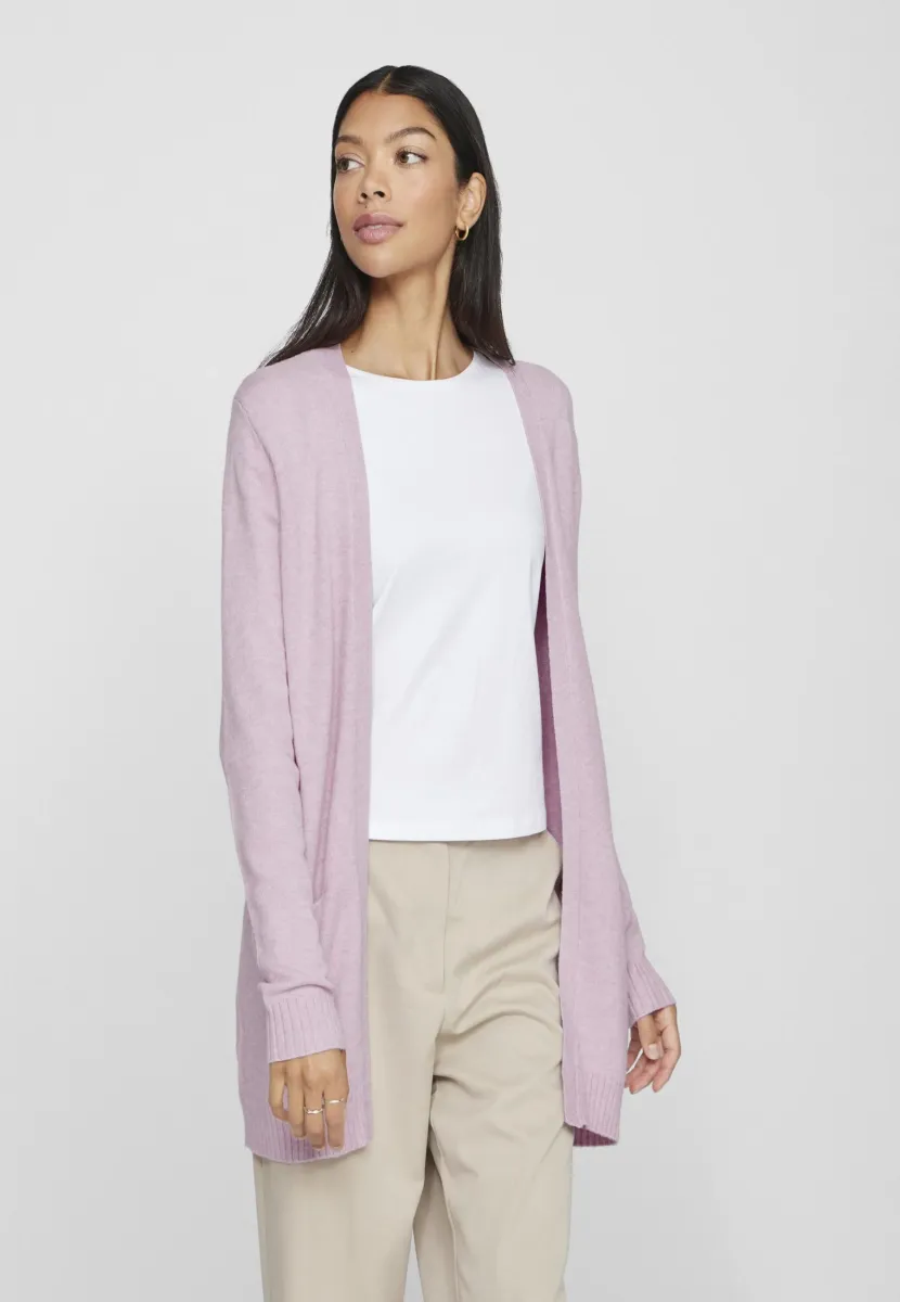 VIRIL OPEN CARDIGAN - Strickjacke - winsome orchid