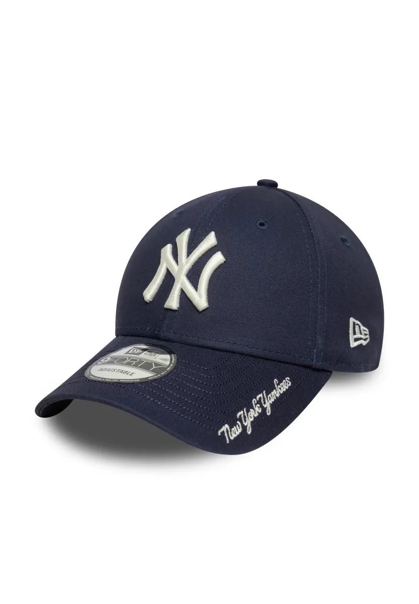 VISOR SCRIPT 9FORTY® UNISEX - Cap - dark blue