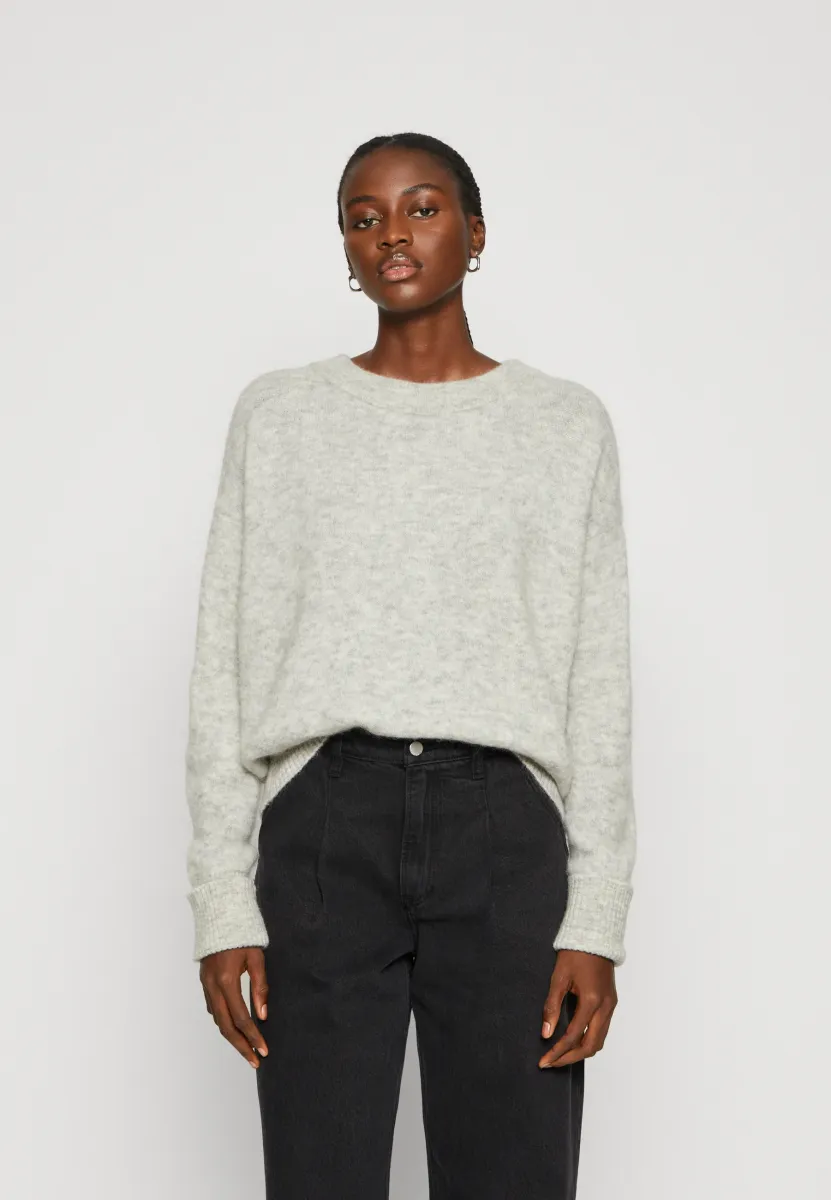 VITO - Strickpullover - gris clair chine