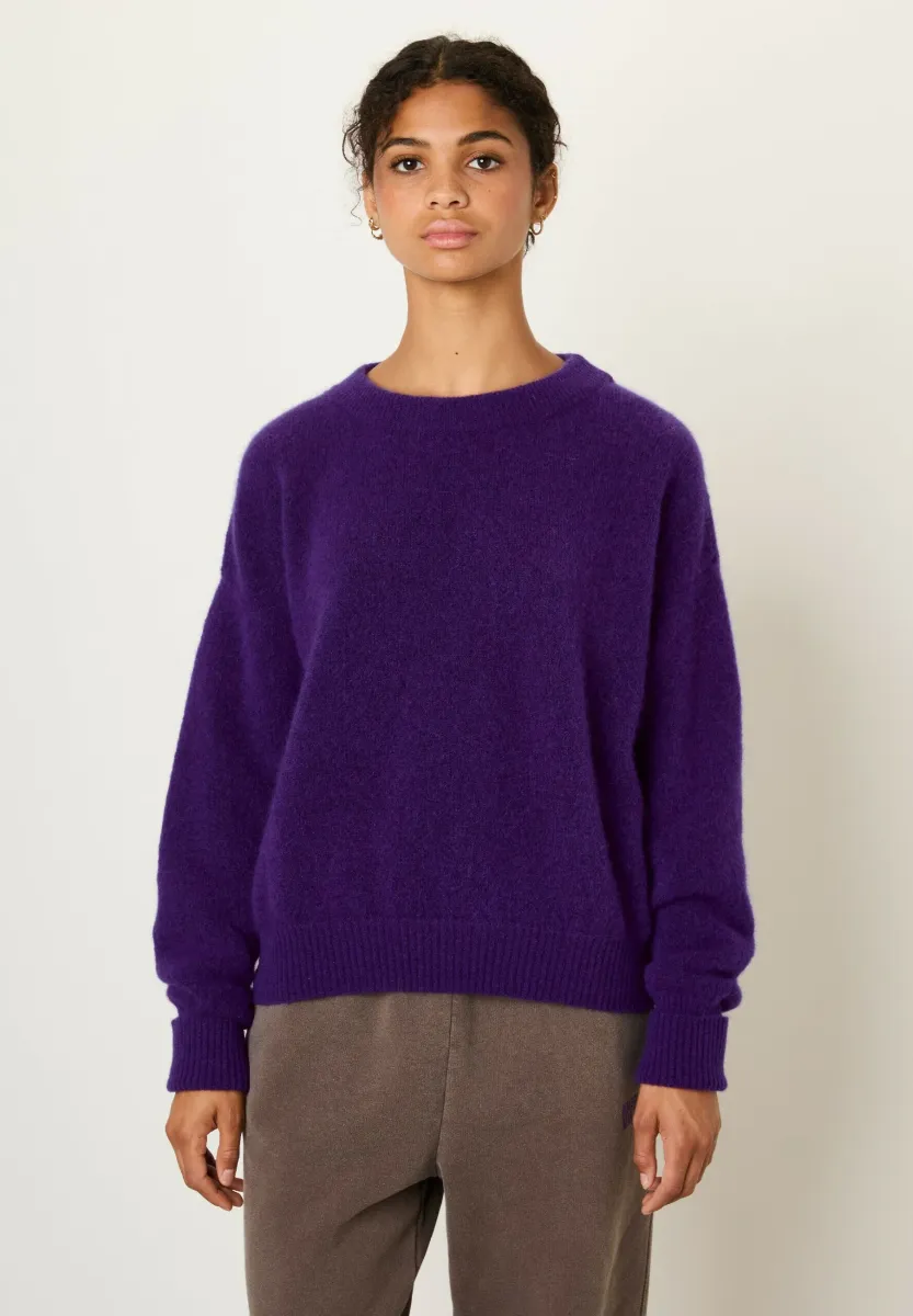 VITOW - Strickpullover - aubergine
