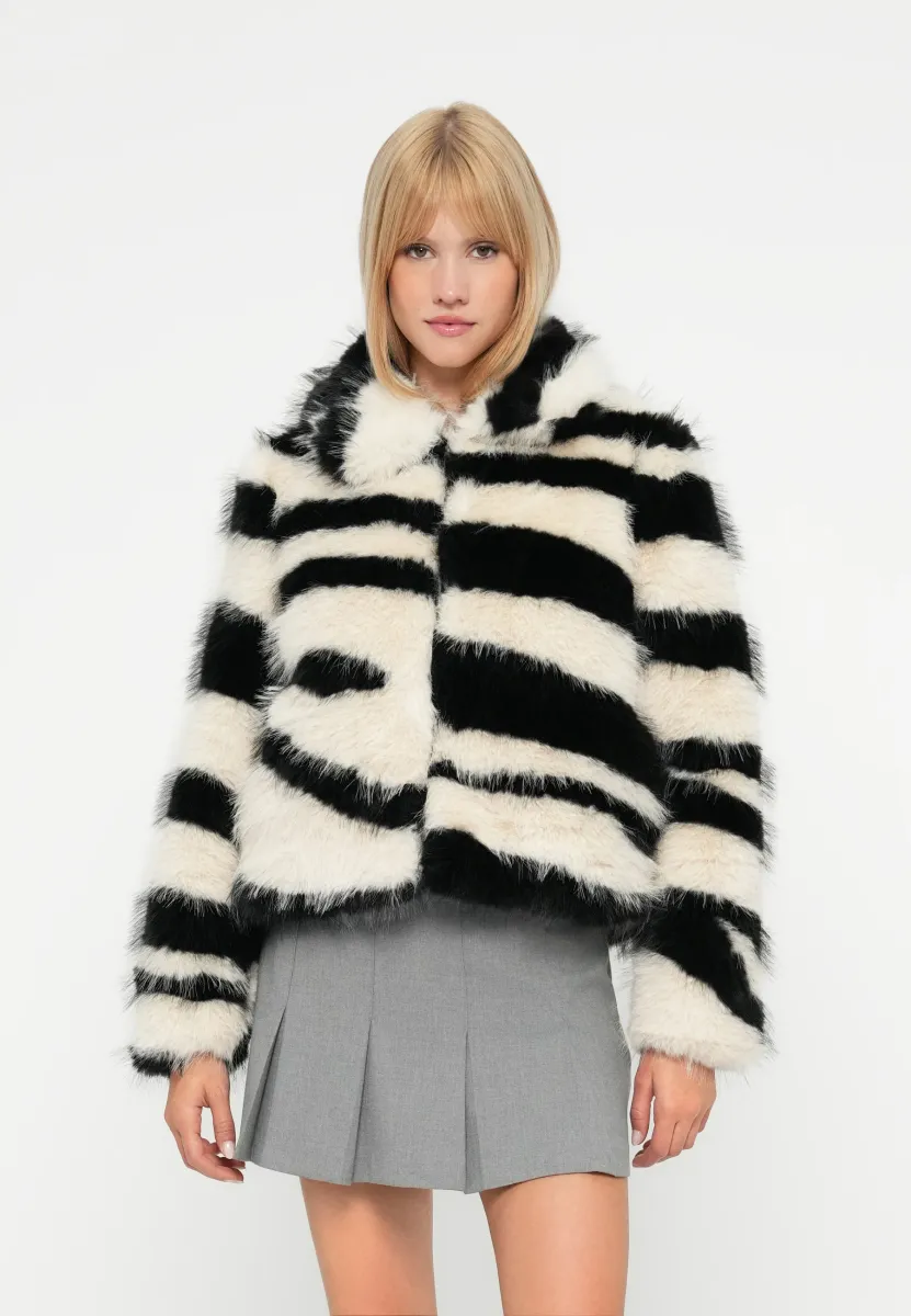 VIZEBBY JACKET - Winterjacke - birch/black beauty