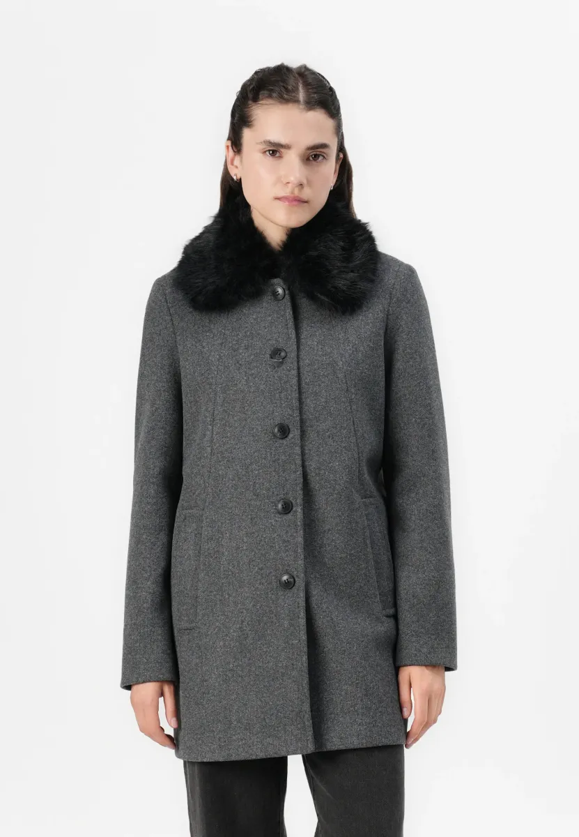 VMAUTUMN COZY JACKET - Klassischer Mantel - dark grey