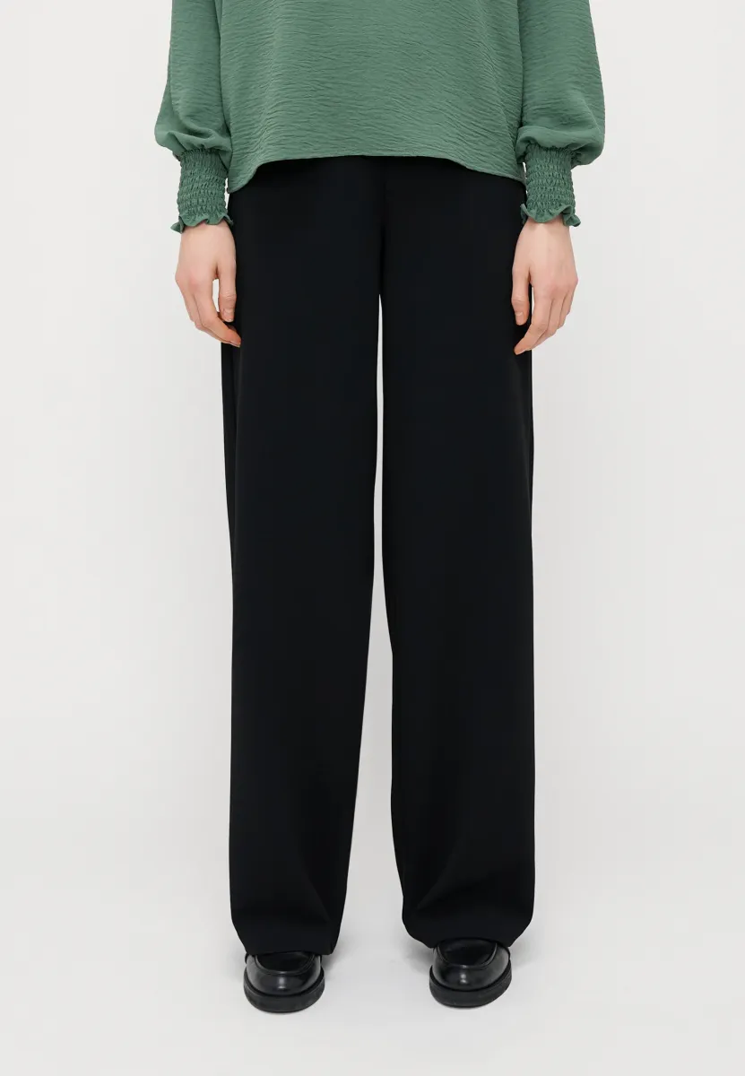 VMBERLIN ZAMIRA WIDE  - Stoffhose - black