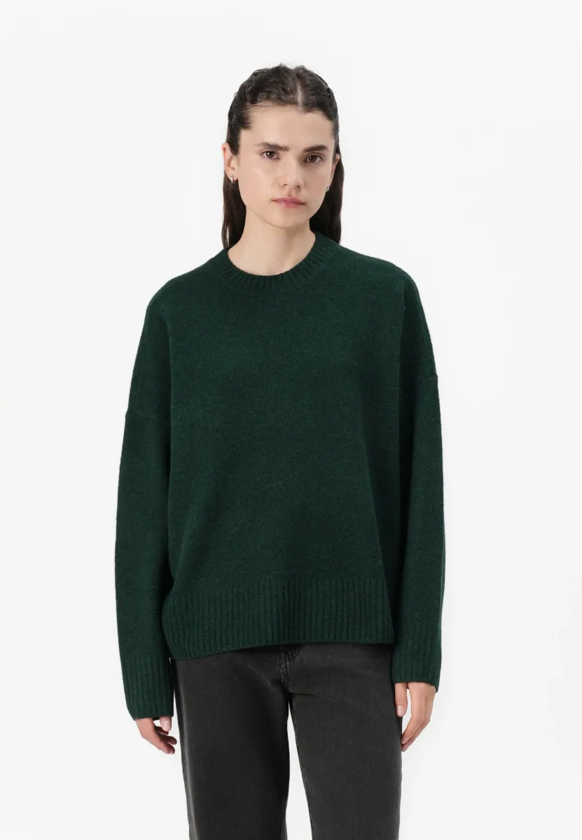 VMBOOM O NECK   - Strickpullover - pine grove