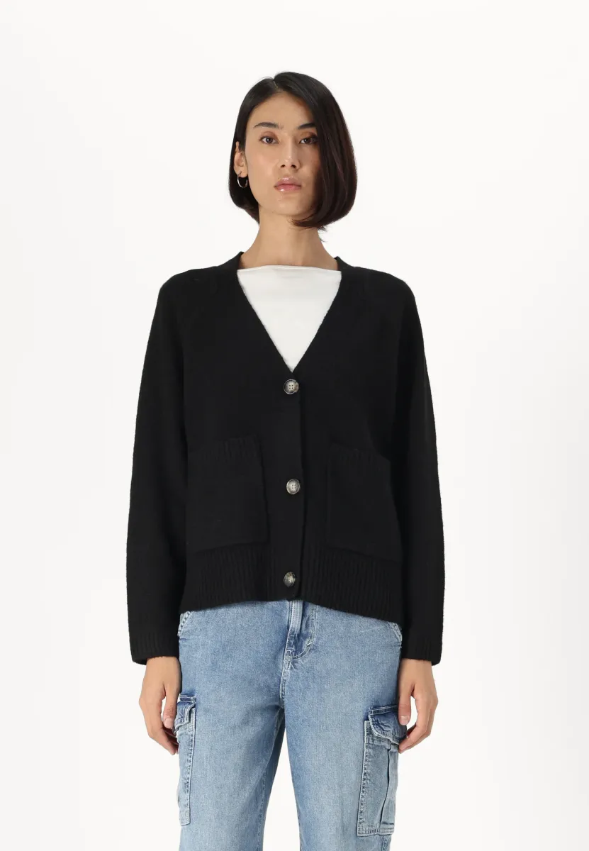 VMBOOM - Strickjacke - black