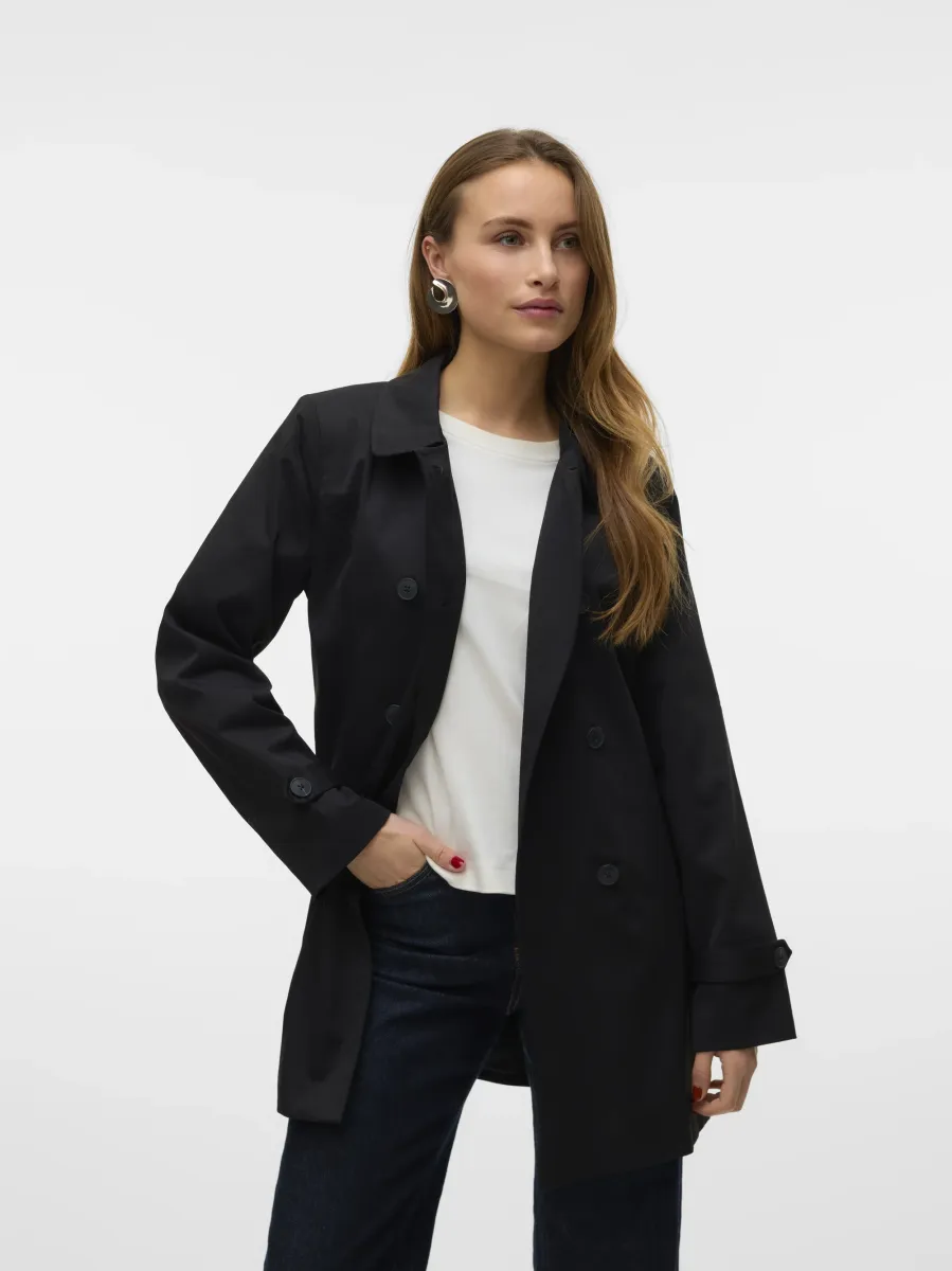 VMCHELSEA - Trenchcoat - black