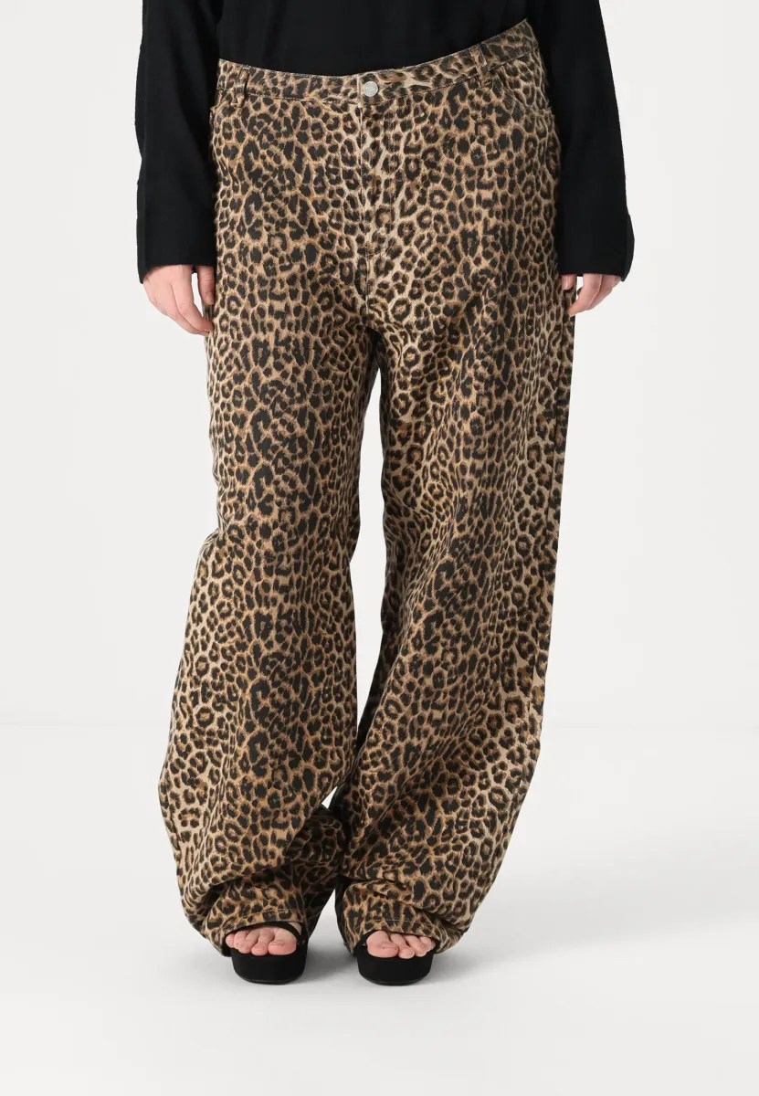 VMCTESSA WIDE LEO - Wide Leg - silver mink