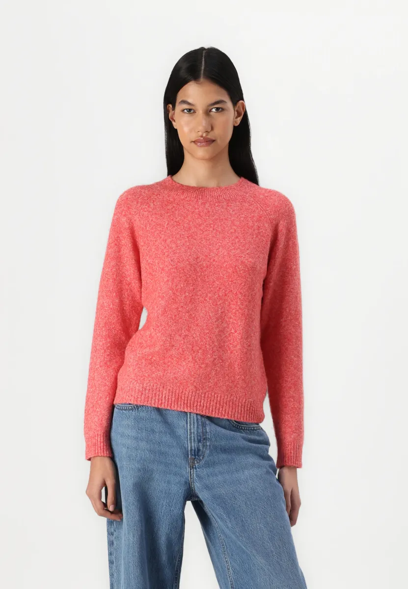 VMDOFFY O-NECK  - Strickpullover - high risk red