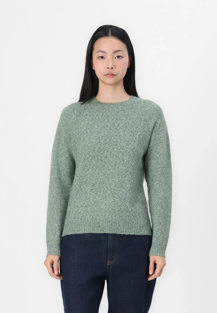 VMDOFFY O-NECK  - Strickpullover - laurel wreath