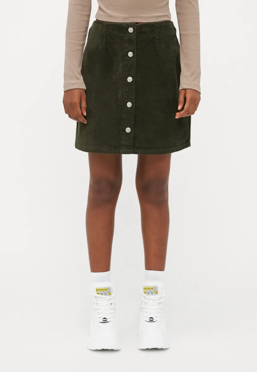 VMETTA SHORT SKATER - A-Linien-Rock - forest night